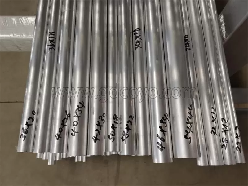 Aluminum tube profile series