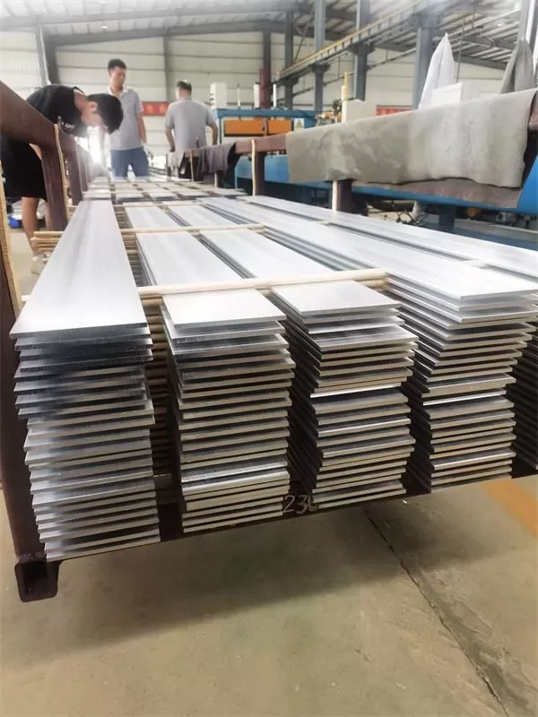 Aluminum square bar