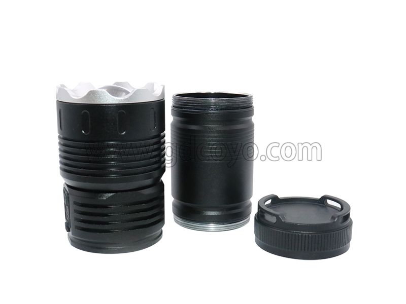 Laser Flashlights Precision CNC Machining Aluminum Parts