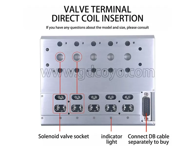 F3-4V210M Multi-Pin Plug Valve Terminal