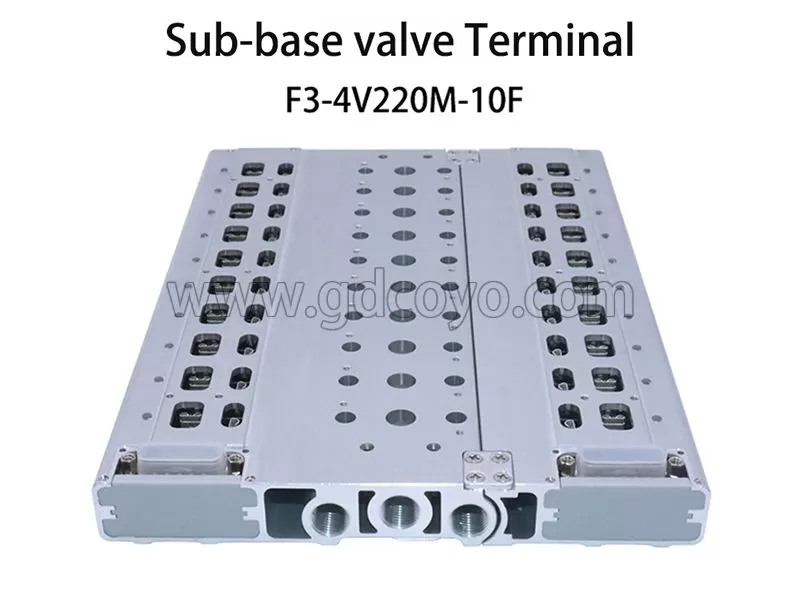 F3-4V220M Multi-Pin Plug Valve Terminal