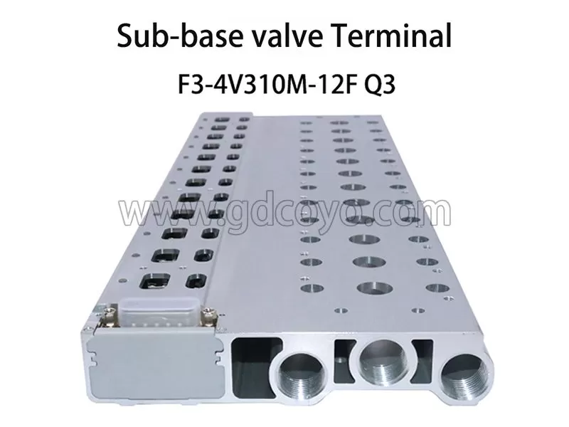 F3-4V310M Multi-Pin Plug Valve Terminal
