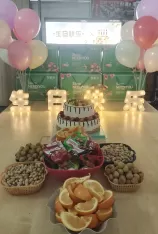 COYO fourth quarter employee birthday party