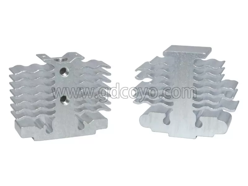 Heat Sink Aluminum Parts CNC Turning Milling Machining Services