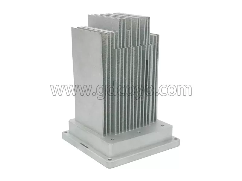 Heat Sink Aluminum Parts CNC Turning Milling Machining Services