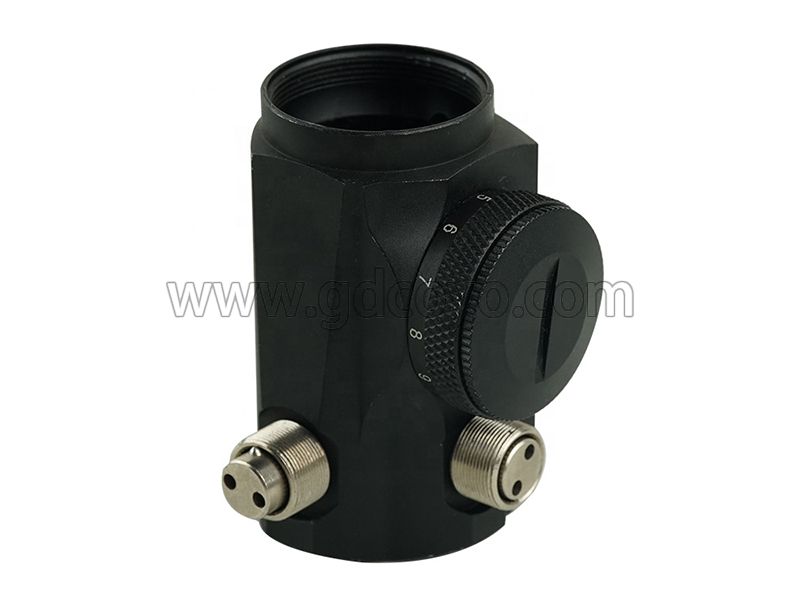 CNC Turning Milling Machining Services Optical Vision Lens Aluminum Parts