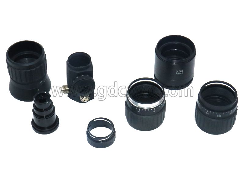 CNC Machining Aluminum Parts Optical Vision Lens Turning Milling Service