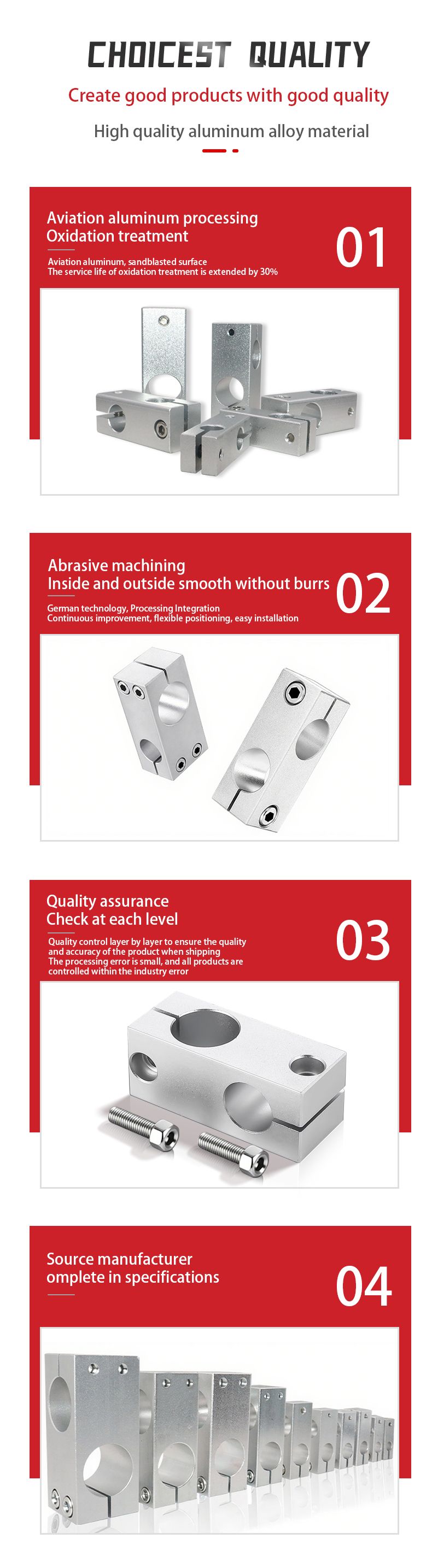 Optical Axis Cross Fixing Clip