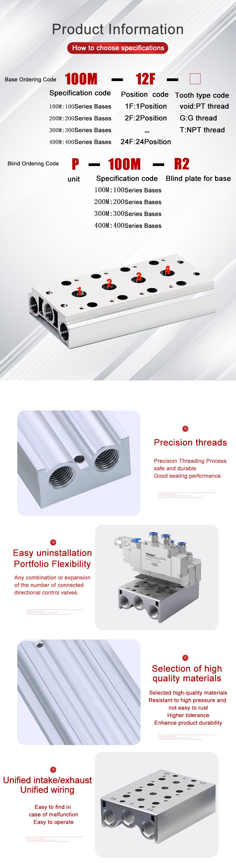 4V Blanking Plate